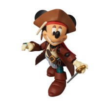 Disney Miracle Action Figure Mickey Mouse Jack Sparrow Version 14 cm